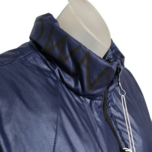 OUTERKNOWN Active ECHO MONO Zip Up Puffer Vest in Marine Blue Women's L NWT $248 - Picture 6 of 11